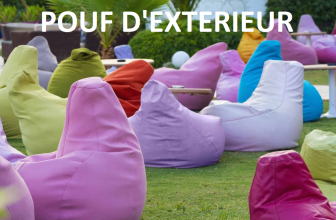 Pouf d’extérieur : test et recommandations